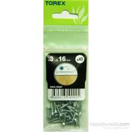 Torex DIN 7505 3x16 mm 45li Sunta Vidası