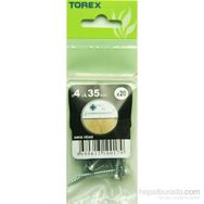 Torex DIN 7505 4x35 mm 20li Sunta Vidası