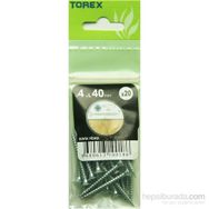 Torex DIN 7505 4x40 mm 20li Sunta Vidası