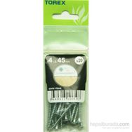 Torex DIN 7505 4x45 mm 20li Sunta Vidası
