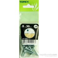 Torex DIN 7505 5x30 mm 20li Sunta Vidası