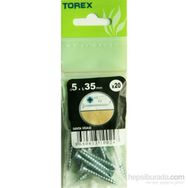 Torex DIN 7505 5x35 mm 20li Sunta Vidası