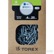Torex DIN 7982 4.2x25 mm 140lı Matkap Uçlu YHB Vida