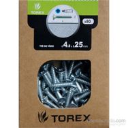 Torex DIN 7982 4.8x25 mm 80li YHB Sac Vidası