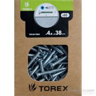 Torex DIN 7982 4.8x38 mm 60lı YHB Sac Vidası