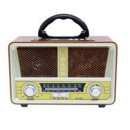 Torima M-112BT Kumandalı Nostaljik Radyolu Beyaz Bluetooth Hoparlör