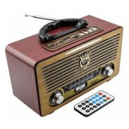 Torima M-115BT Kumandalı Nostaljik Radyolu Kahverengi Bluetooth Hoparlör