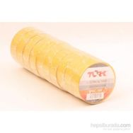 Tork 19 mm 10 mt 10'lu Sarı Elektrik Bant