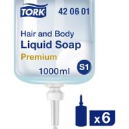 Tork 420601 Premium 6x1 lt Saç ve Vücut Sıvı Sabun