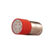 Tork BA9SC-110-K 110V AC/DC Kırmızı Buton Led Ampul