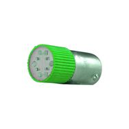 Tork BA9SC-110-Y 110V AC/DC Yeşil Buton Led Ampul
