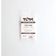 Tork TKB-100M 100 Adet 2.5x100 mm Beyaz Kablo Bağı