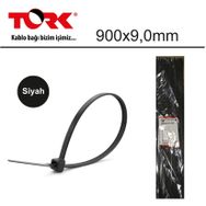 Tork TRK-900-9,0 mm Siyah 100'lü Kablo Bağı