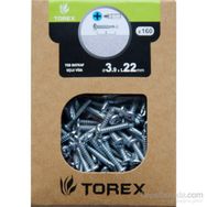 Toros DIN 7504N 3.9x22 mm 160lı Matkap Uçlu YSB Vida