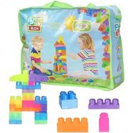 ToruToys 2960 Play Blox Neon Blok Saklama Çantalı 107 Parça Yapı Oyuncakları