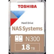 Toshiba HDWG51JUZSVA N300 18 TB 7200 RPM 512 MB SATA3 180TB/Y NAS