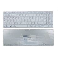 Toshiba L50DT L50DT-A L50T L50T-A L70-C Beyaz Uyumlu Laptop Klavye