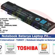 Toshiba Qosmio T750 T751 T850 T851 V65 Uyumlu Notebook Batarya