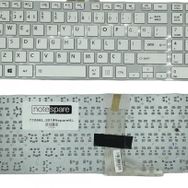 Toshiba Satellite C55-A-1Q2 Beyaz Klavye
