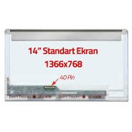 Toshiba Satellite C600D 14 LED 14 Uyumlu LCD Ekran Panel