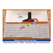 Toshiba Satellite L650D-11R Beyaz Klavye