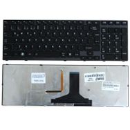 Toshiba Satellite P750-157 P750-15C Işıklı Siyah Uyumlu Notebook Klavye