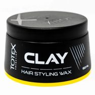 Totex Clay Yüksek Tutuş Doğal ve Mat Görünüm 150 ml Saç Şekillendirici Wax