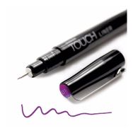 Touch Liner 0,1 mm Purple Renkli Çizim Kalemi