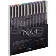 Touch SH4301205 12'li Set Renkli Liner Teknik Çizim Kalemi