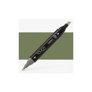 Touch Twin Brush Marker Y42 Bronze Green Teknik Çizim Kalemi