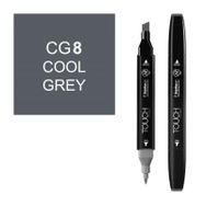 Touch Twin Marker CG8 Cool Grey Çizim Kalemi