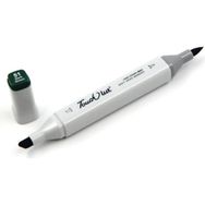 Touchliit BG51 Dark Green Çift Taraflı Marker Kalem