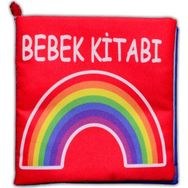 Tox Bebek Renkli Kumaş Sessiz Kitap Bez Kitap Yumuşak Ve Hışırtılı Eğitici Oyuncak