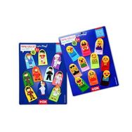 Tox Emojiler ve Meslekler T106 T761 2 Set 20 Parça Parmak Kukla