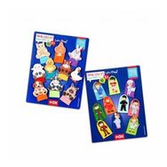 Tox Evcil Hayvanlar ve Meslekler T772 T761 2 Set 20 Parça Parmak Kukla