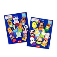 Tox Evcil Hayvanlar ve Vahşi Hayvanlar T771 T782 2 Set 20 Parça Parmak Kukla