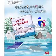 Tox Kutup Hayvanları Kumaş Sessiz Kitap Bez Kitap Yumuşak Ve Hışırtılı Eğitici Oyuncak