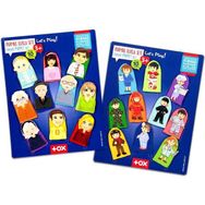 Tox Meslekler ve Aile Üyeleri 20 Parça T751 T761 2 Set 20 Parça Parmak Kukla