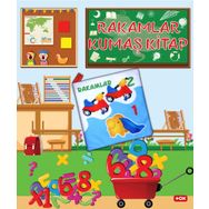 Tox Rakamlar Kumaş Sessiz Kitap Bez Kitap Yumuşak Ve Hışırtılı Eğitici Oyuncak