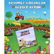 Tox Sevimli Böcekler Kumaş Sessiz Kitap Bez Kitap Yumuşak Ve Hışırtılı Eğitici Oyuncak