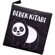 Tox T138 Bez Kitap Siyah Beyaz Vahşi Hayvanlar Kumaş Sessiz Kitap