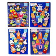 Tox T225 T772 T782 T64 Masal Kahramanları Rakamlar Evcil ve Vahşi Hayvanlar 4 Set 40 Parça Parmak Kukla