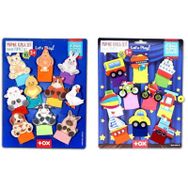 Tox Taşıtlar ve Evcil Hayvanlar T781 T181 2 Set 20 Parça Parmak Kukla