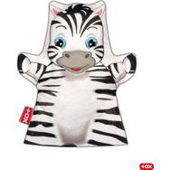 Tox Zebra Vahşi Hayvanlar Keçe El Kukla Eğitici Oyuncak