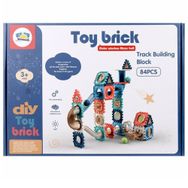 Toy Brick 3D Yapı 84 Parça Tasarım Blokları