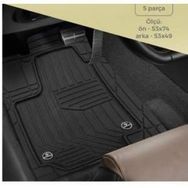Toyota Auris 2013 3D Havuzlu Paspas
