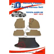 Toyota Auris Hb 2007-2012 Bej Paspas ve Bagaj Havuzu