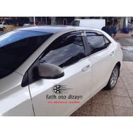 Toyota Corolla 2013 Mugen Cam Rüzgarlığı