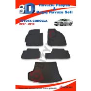 Toyota Corolla 2013 Sonrası Paspas Ve Bagaj Havuzu