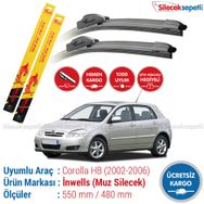 Toyota Corolla HB 2002-2006 Muz Silecek
